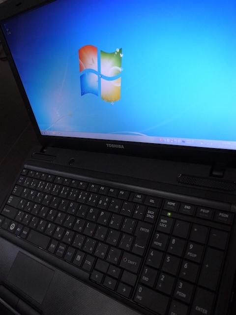 Windows7 dynabook Recovery13