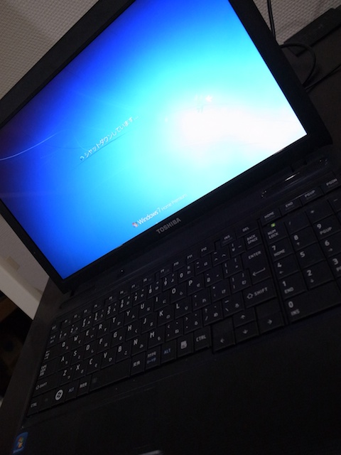 Windows7 dynabook Recovery2