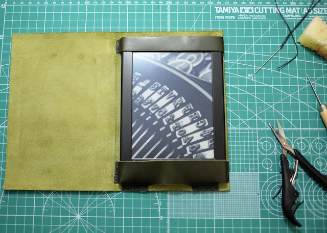 Kindleのレザーケースを自作する参考画像