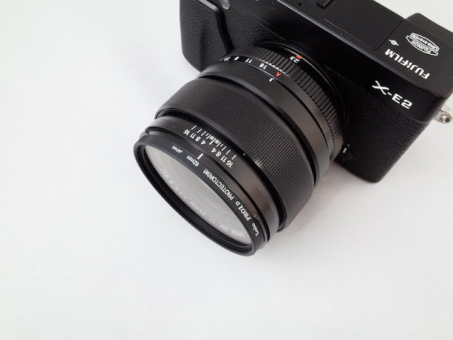 XF23mm F1.4 KenkoレンズガードフィルターPRO1D