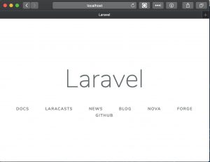 laravelをルートディレクトリで表示させる